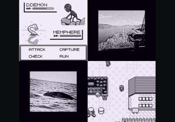 『ポケモン赤緑』風ドット絵＆システムなGBカメラ撮影実写映像が特徴のホラゲー『Encryptid』―ゲームボーイ実機でも動作予定