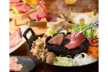 “焼肉＆出汁しゃぶ”を一度に楽しむ新ジャンル！「鎌倉かぶと 鎌倉本店」オープン
