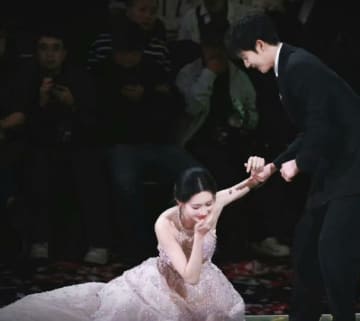 モン・ズーイーが転ぶ＝ドラマ大ヒット？ 配信待機の「尚公主」注目度急上昇