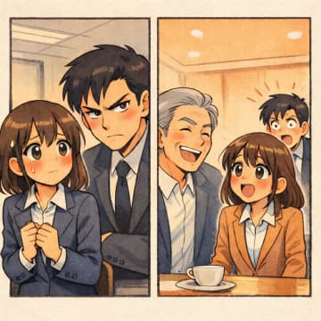 「方言直せ！田舎くさいんだよ」嫌味な先輩→取引先が同郷の人で、方言で盛り上がり蚊帳の外に【短編小説】