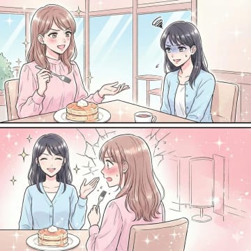 「血液型B型？自己中だね」と悪気もなく言う友人。しかし、私が言った痛烈な皮肉に黙り込む【短編小説】