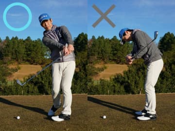 「足首から動かす」とミート率が上がる！手打ちを防ぐ練習法は…