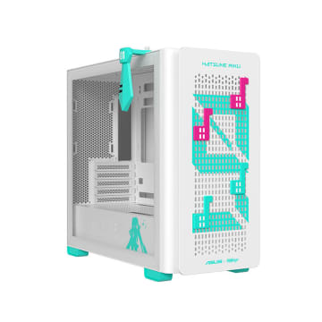 初音ミクコラボのmicroATXケース「ASUS A23 Hatsune Miku Edition」が発売