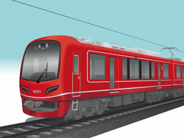 箱根登山電車、新型車両は「展望車にボックス席」。4000形、28年夏運行開始