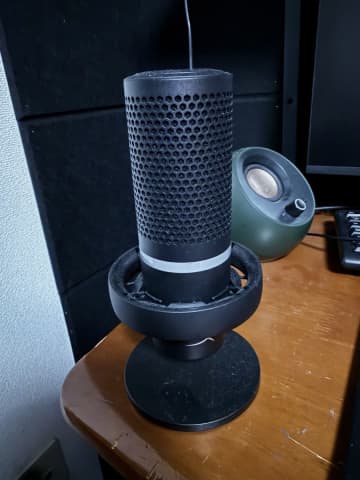 初マイクにHyperX「DuoCast USBマイク」購入。コスパ良し、光って良し!! by板倉太志