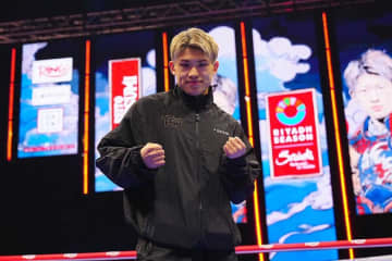 練習中に右眼窩底骨折…サウジ興行欠場の兄・駿斗に気遣い「気持ち上げられれば」　堤麗斗が公開練習