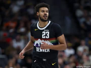 ナゲッツで先発を務めるキャメロン・ジョンソンが右ヒザ負傷で数試合を欠場へ