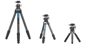 構図調整を正確かつスピーディーに！ Leofotoの自由雲台「LH-30R」をセットにした三脚が5種類追加