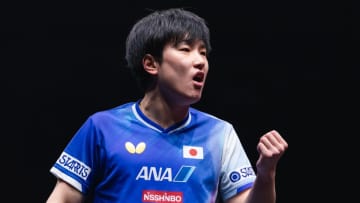 張本智和が日本勢トップの4位、松島輝空が8位をキープ｜卓球男子世界ランキング（2025年第52週）