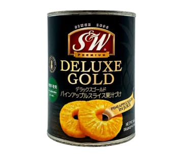 プレミアム缶詰「S＆W」ブランド 26年春に向け上質なパインアップル缶を新提案 ジェー・ガーバー商会