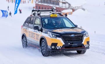 群馬のスキー場でリフト代わりにタクシー　雪上走行体験イベント「SUBARU ゲレンデタクシー2026」