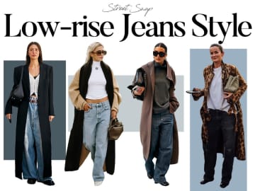 「ローライズデニム」で粋な表情へ！ ロングコートがこなれる着こなし術【ストリートスタイル】