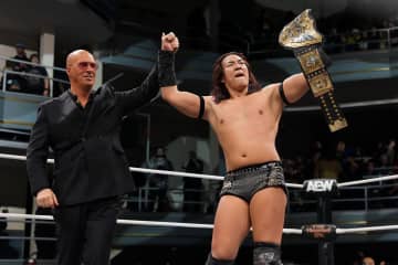 【ＡＥＷ】ＩＷＧＰ世界王者の竹下幸之介がコンチネンタルＣ準決勝進出！キャシディ撃破で無敗で突破