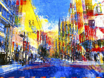 【新宿高島屋】「新宿」と「大阪」をテーマにした個展『栗原莞爾展ーTHE CITYー』が12月29日より開催！