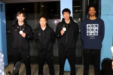 世界クラブ日本勢初の準優勝の大阪ブルテオンが帰国　3日後にはサントリーとの首位攻防戦へ