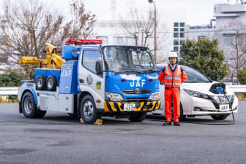 JAF、BEV充電サービスを全国拡大　BEVトラブルの11%が「電欠」