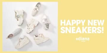 プラスダイアナ、新作で迎える新年♡HAPPYに履きたい大人スニーカー