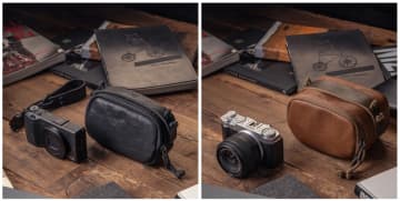 ショルダーでもバッグインバッグでも！ コンパクトなサイズ感がいいフルレザーポーチ