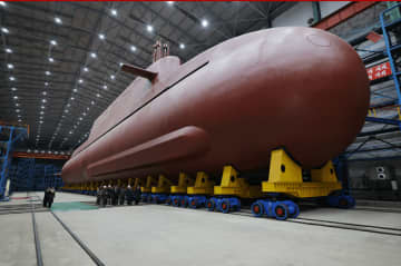 原子力潜水艦は戦争抑止能力の出来事的な重大変化　金正恩総書記が原子力戦略誘導弾潜水艦の建造を現地指導