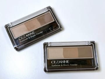 【セザンヌ新作】「眉むずい…」って思ってる人こそ使ってみて！アイブロウパウダー、眉もノーズシャドウもこれひとつでできる