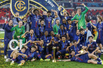 「ほぼ全ての局面で支配的」パリSG、“６冠”達成で2025年を締め括る　その驚異的な「データ」の数々にスペイン紙が注目！「再現するのは難しい」