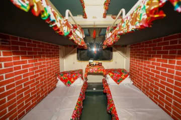 中国東北エリアの民家の気分を味わえる「雪国列車」が運行―黒竜江省