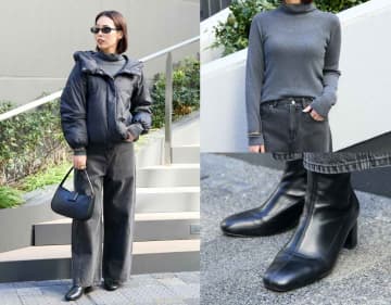 黒ワントーンでクールに【GLOBAL WORK】シンプル服の組み合わせでオシャレに！【COORDiSNAP it Style】