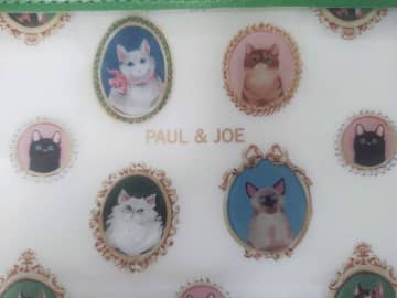 【ポール＆ジョー最新付録】ネコが可愛すぎるキュートなポーチが付録で出たよ！（実物レビュー）