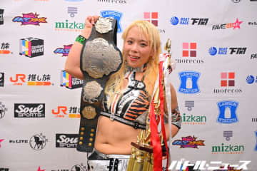 「まだまだスターダムには底上げが必要」底辺からのし上がった水森由菜が悲願のハイスピード王座戴冠