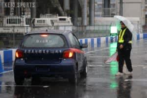 【自動車】早慶戦７連覇達成！　厳寒のなかで味わった『駆け抜ける慶び』／２０２５年度早慶対抗ジムカーナ定期戦