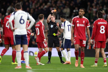 トッテナムDFロメロにさらなる処分の可能性…退場後の振る舞いが問題視、FAが状況説明を求める