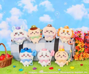 「ちいかわ」アプリ公式グッズが初登場！武器持った限定イラストがマスコットやTシャツに