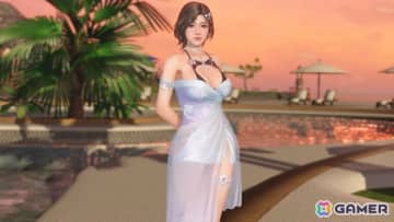「DEAD OR ALIVE XVV」さゆり（CV：和氣あず未）のトゥルーカラーコーデ「ブルーミング・リリィ」が登場！お姉ちゃんからオトナの女性に成長していく姿を表現