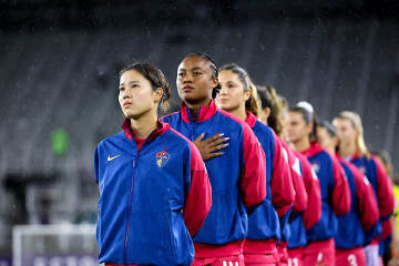 NWSL最年少ハットトリックの裏側で芽生えた責任感。松窪真心が語る「勝たせる存在」への変化