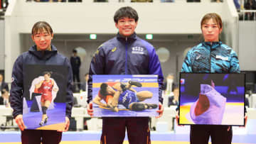 ＜レスリング＞ベストインプレッション賞に元木咲良（育英大助手）…東京運動記者クラブ・レスリング分科会表彰