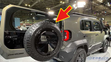 「おぉ…これはイメージしやすい」新型ランドクルーザーFJに荷物を積むとどんな感じ？ シリーズ最小モデルのラゲッジスペースをチェック！