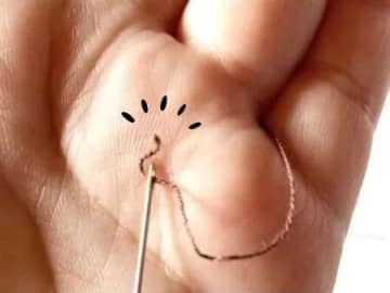 手のひらで「糸が通せる」って本当！？噂の"裏ワザ"試してみたら…感動レベル！