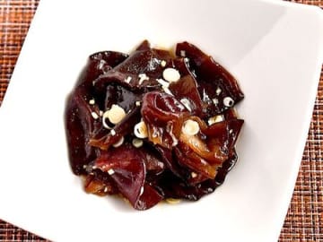 【きくらげのピリ辛和え】便利な野菜だし使用！