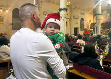 ガザ、爆撃音ないXマス祝祭行事　生きている喜び、平和願う