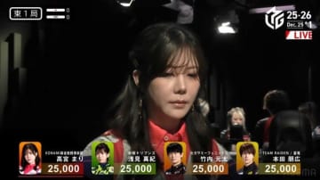 「クリスマスプレゼントありがとう」グラビア雀士・高宮まり、華やかヘア＆究極ボディの入場シーンに感謝するファンが大量発生／麻雀・Mリーグ