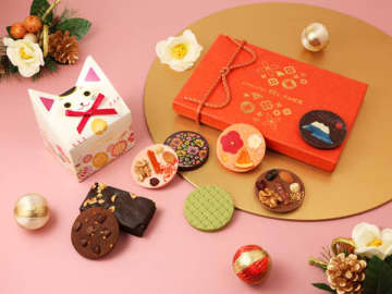 【ベルアメール】梅・富士山モチーフに和素材を融合！「迎春限定ショコラ」で新年を華やかに