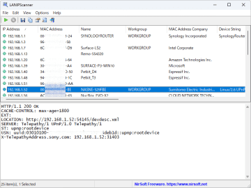いろんなプロトコルでネットワークに接続するデバイスを調べ上げる「LANIPScanner」／フリーで使えるシンプルなネットワークスキャナー【レビュー】