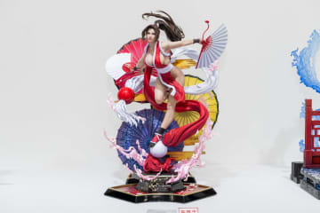 「KOF’98」の不知火舞や「スト6」の春麗が1/4スケールスタチューで登場！【#NLSXVI】