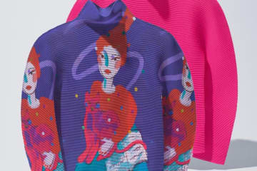 ミー イッセイ ミヤケ”見習いの魔法使い＆猫”モチーフトップやフード付きロングジレ