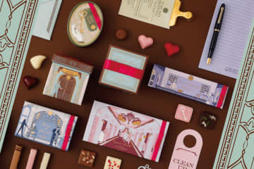 資生堂パーラー“夢のカカオホテル”着想26年バレンタインチョコ、とろけるクリーム入りショコラなど