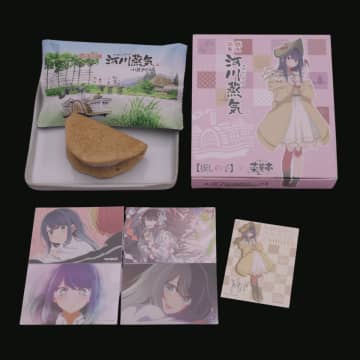 【推しの子】×新潟銘菓「河川蒸気」限定コラボ　オリジナルカード全5種から〈必ず1枚〉封入　限定パッケージで商品を発売