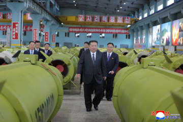 金正恩氏、軍需工場を視察　ミサイル・砲弾生産拡大を指示　新工場建設と近代化計画を表明