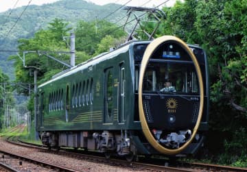 観光列車を貸し切り、福袋発売　叡山電鉄、100万円で