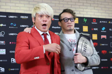 【ノア】丸藤＆拳王が調印欠席のＢＵＳＨＩ＆Ｘを断罪「来てないのかよ！　やる気あんのか！」