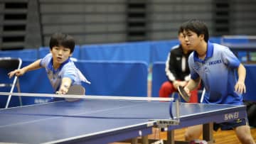 「インターハイでベスト8以上目指す」育英・西面睦輝/松島翔空ペアがV＜卓球・近畿高校新人大会2025/男子ダブルスランキング＞